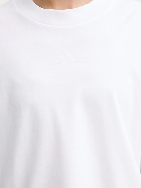 adidas t-shirt bawełniany City Escape damski kolor biały JF3404