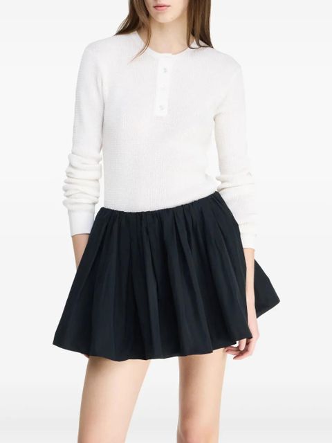 JW Anderson gathered circle skort - Black