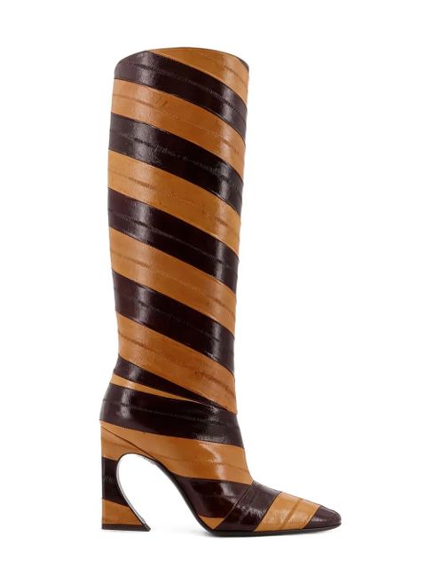 FENDI Arco heel boots - Brown - zdjęcie produktu nr 2