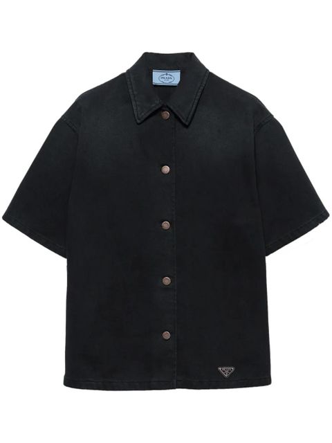 Prada denim shirt - Black - zdjęcie produktu nr 1