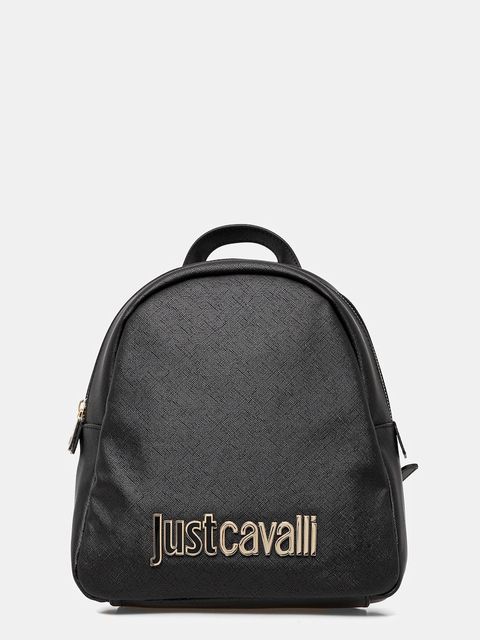 Just Cavalli plecak damski kolor czarny mały gładki 78RA4BBD ZS766 - zdjęcie produktu nr 1