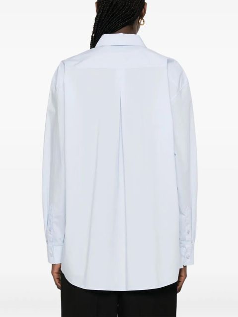 TOTEME tumbled shirt - Blue