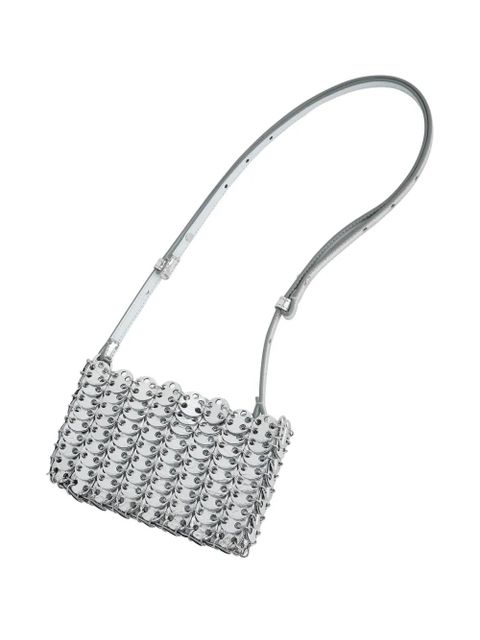 Rabanne chainmail-effect shoulder bag - Blue - zdjęcie produktu nr 2
