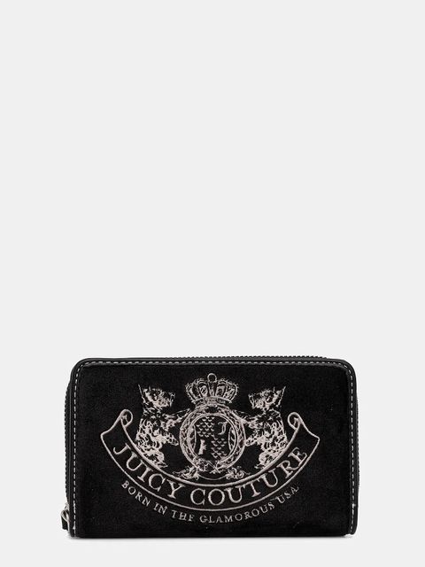 Juicy Couture portfel Twig Narrative damski kolor czarny WIJTG8991WZC - zdjęcie produktu nr 1