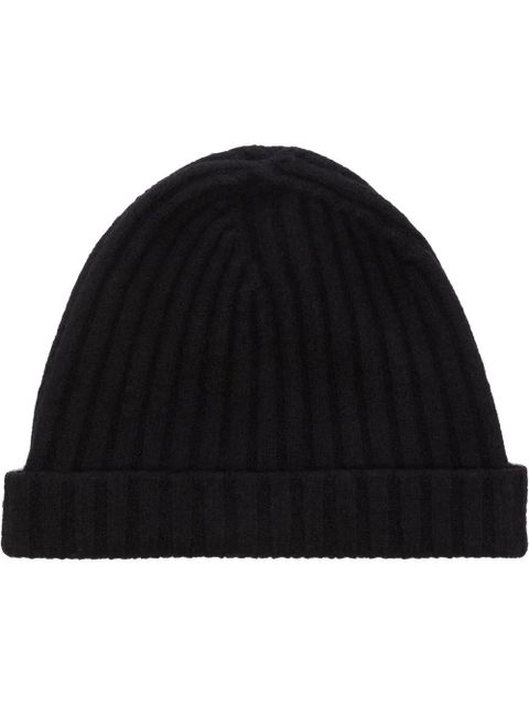 Jil Sander wool beanie hat - Black - zdjęcie produktu nr 1
