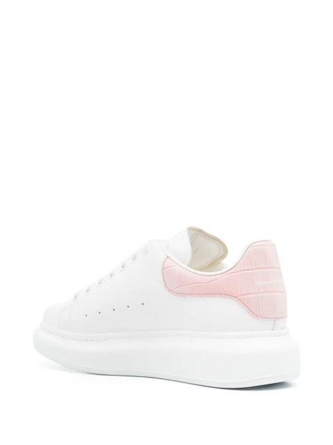 Alexander McQueen Oversized leather sneakers - White - zdjęcie produktu nr 2
