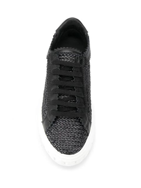 Casadei woven off-road sneakers - Black - zdjęcie produktu nr 2