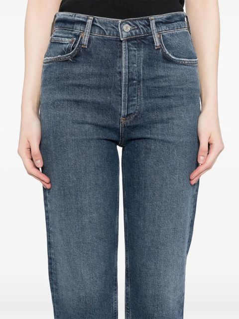 AGOLDE cut-out detailing tank top - Blue