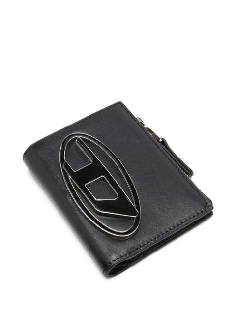 Diesel 1DR leather wallet - Black