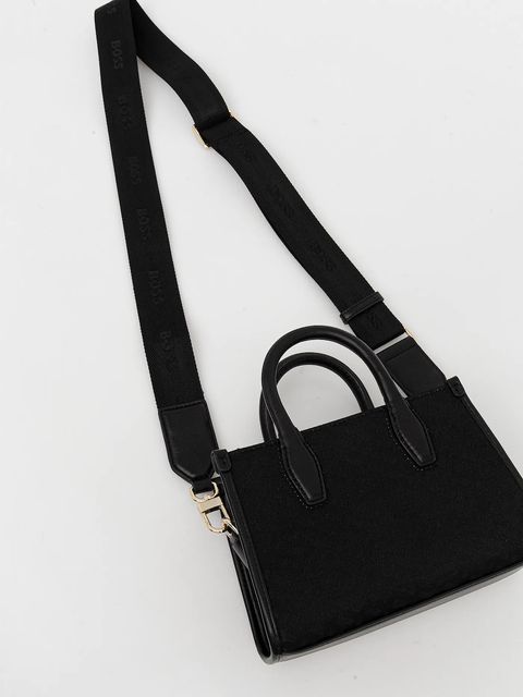 BOSS torebka kolor czarny 50552474