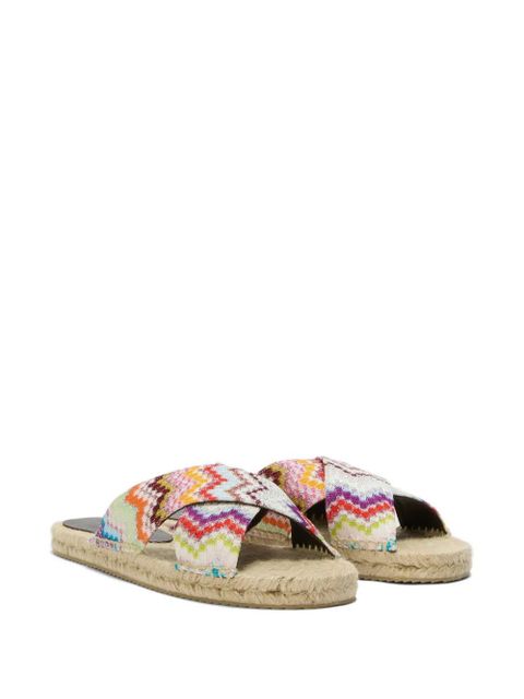 Missoni zigzag-patterned espadrilles - Neutrals - zdjęcie produktu nr 2