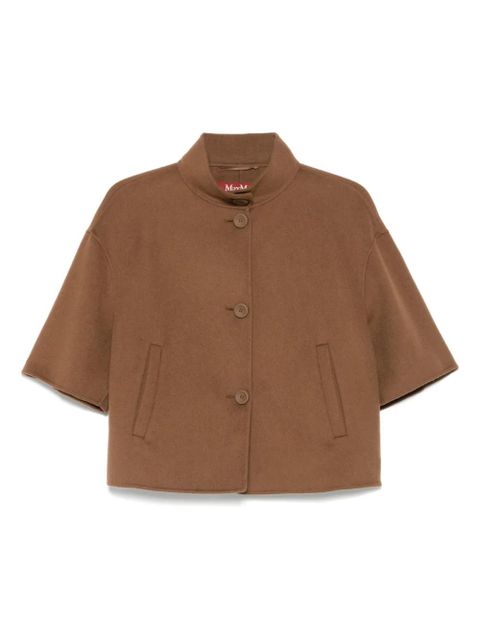Max Mara cashmere-blend jacket - Brown - zdjęcie produktu nr 1