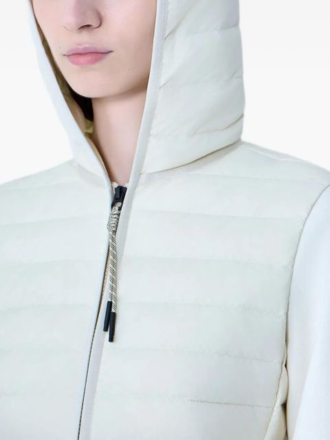Moncler Grenoble hooded quilted jacket - Neutrals