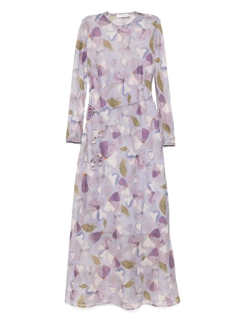 ZIMMERMANN Dawning Sheath maxi dress - Purple - zdjęcie produktu nr 1