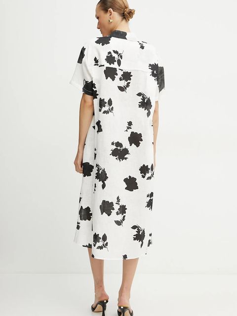 Liviana Conti sukienka lniana