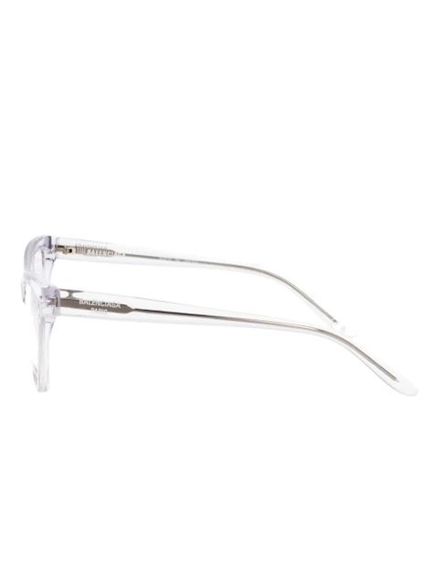 Balenciaga Eyewear cat-eye glasses - White
