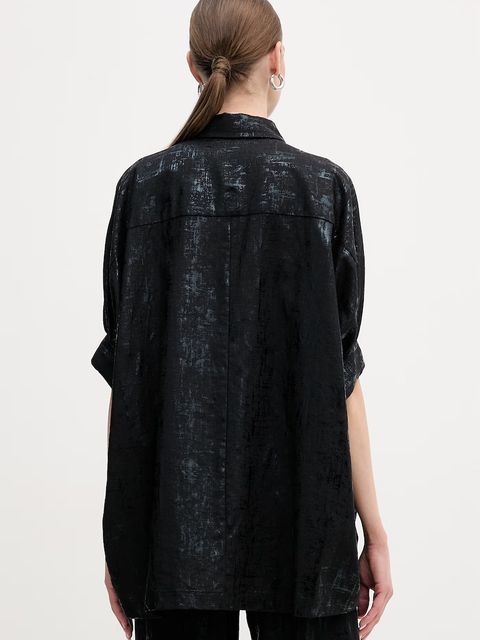 Silvian Heach bluzka z dodatkiem lnu SILIA