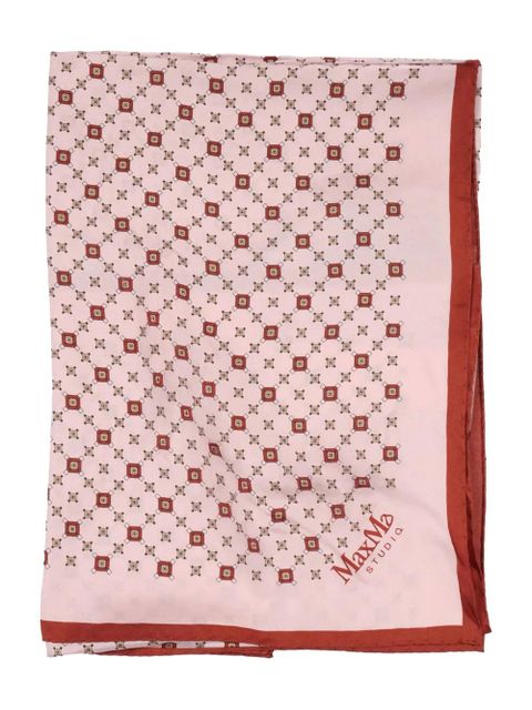 Max Mara Lontra scarf - Pink - zdjęcie produktu nr 1