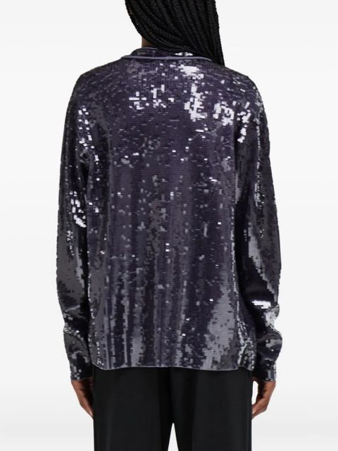 Ferragamo sequin-embellished jacket - Black