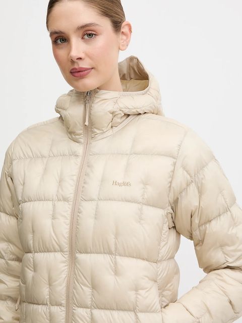 Haglöfs kurtka outdoorowa Hede kolor beżowy 608098