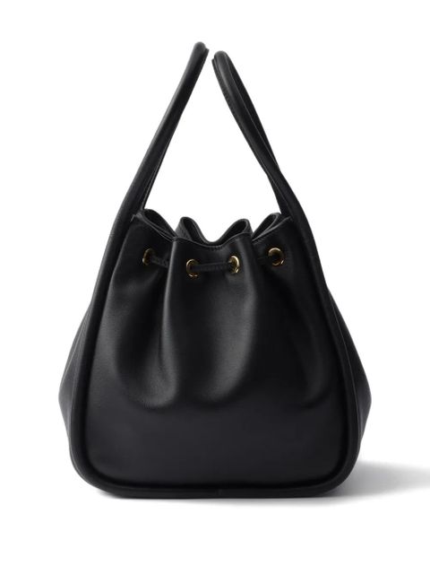 Prada Darling leather drawstring bucket bag - Black