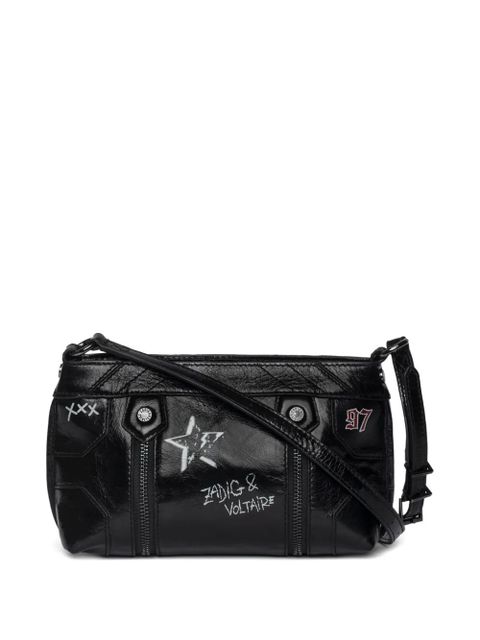 Zadig&Voltaire Sunny Mood Punk embellished leather shoulder bag - Black - zdjęcie produktu nr 2