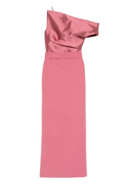 Solace London one-shoulder dress - Pink - zdjęcie produktu nr 1