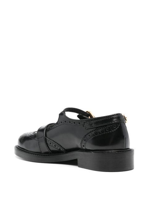 SANDRO buckle-detail brogues - Black - zdjęcie produktu nr 2