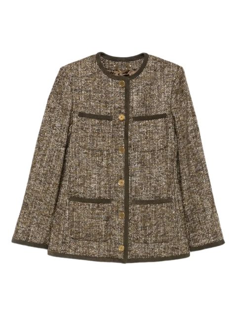 Golden Goose tweed-pocketed jacket - Brown - zdjęcie produktu nr 1