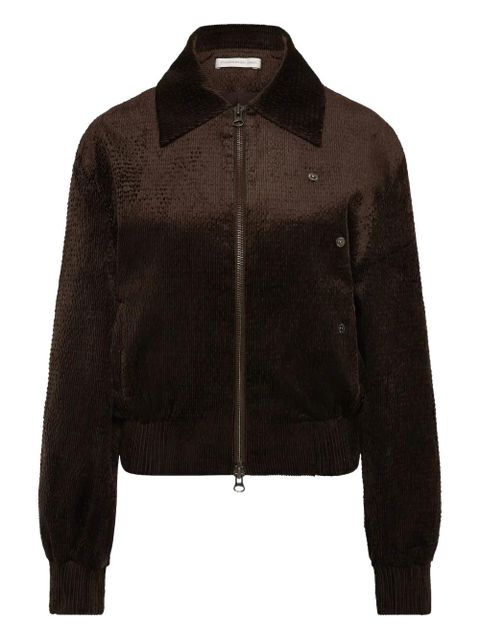 Christopher Esber flight corduroy bomber jacket - Brown - zdjęcie produktu nr 1