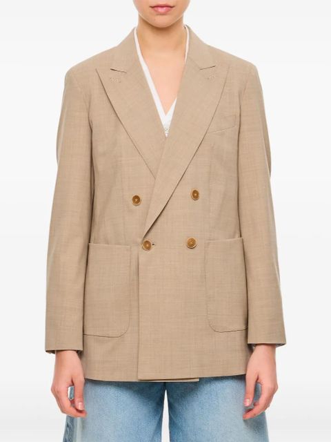 Max Mara double-breasted blazer - Neutrals - zdjęcie produktu nr 1