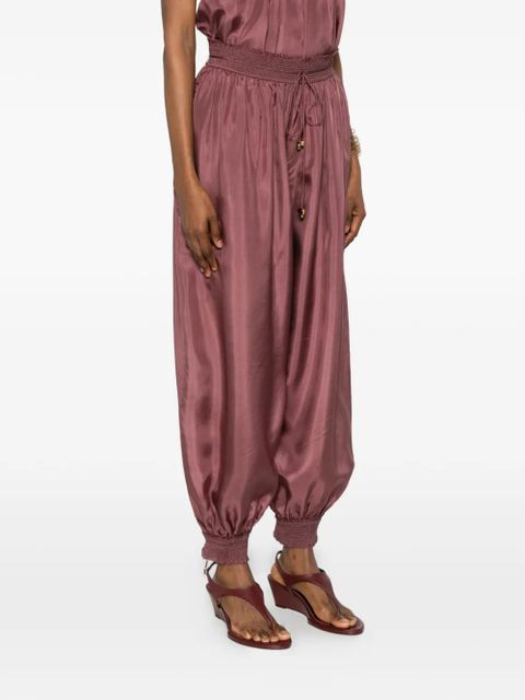 ZIMMERMANN ZIM MAHON HAREM PANT MUSK - Purple