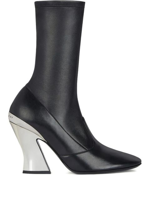 Givenchy 95mm sculpted-heel boots - Black - zdjęcie produktu nr 1