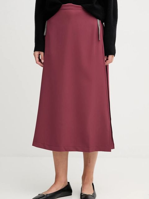 Colmar spódnica kolor bordowy maxi rozkloszowana 7306.2ZW - zdjęcie produktu nr 2