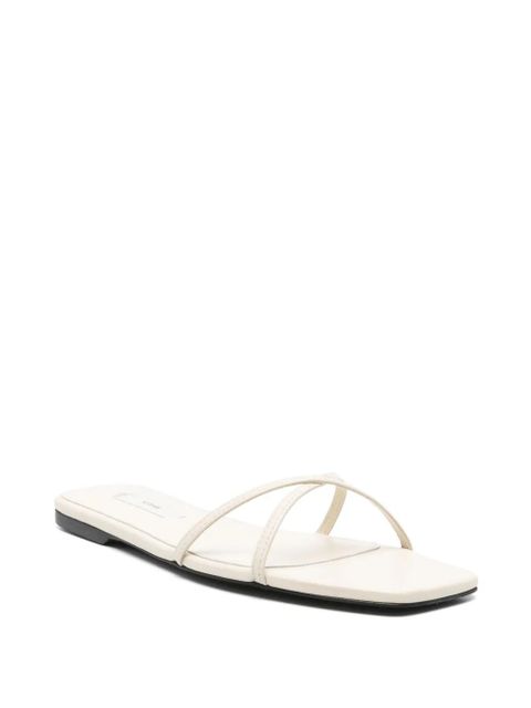 TOTEME leather sandals - Neutrals - zdjęcie produktu nr 2
