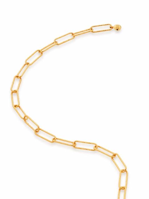 Monica Vinader Alta textured chain necklace - Gold - zdjęcie produktu nr 2