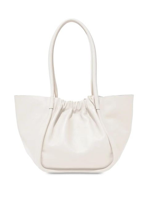 Proenza Schouler large ruched tote bag - White