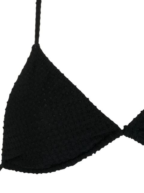 Nanushka triangle bikini top - Black - zdjęcie produktu nr 2