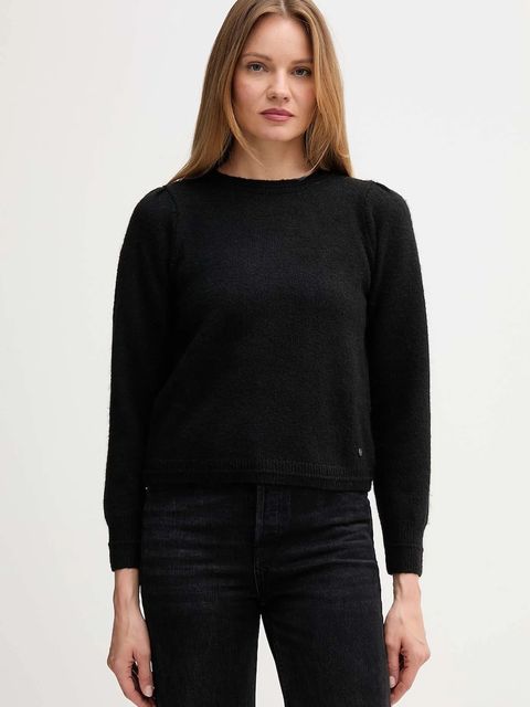 Pepe Jeans sweter z domieszką wełny damski kolor czarny PL7000045 - zdjęcie produktu nr 1