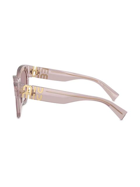 Miu Miu Eyewear oversize-frame sunglasses - Purple