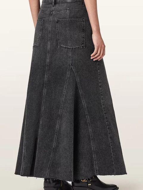 AllSaints spódnica jeansowa ALMA - zdjęcie produktu nr 1