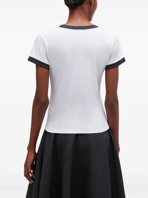 GANNI short-sleeve T-shirt - White