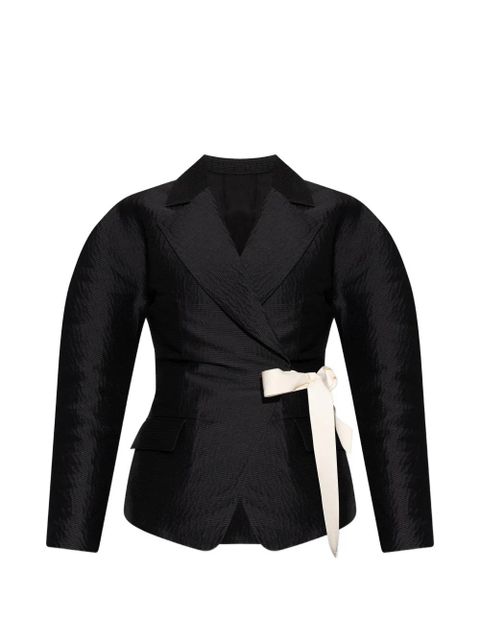 Lanvin bow-tie blazer - Black - zdjęcie produktu nr 1