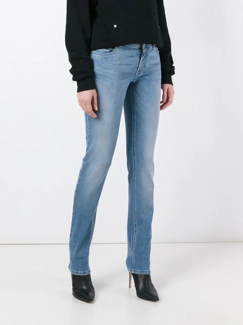 Givenchy star print slim fit jeans - Blue