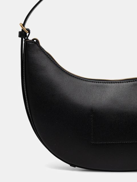 Marc O'Polo torebka skórzana kolor czarny 50611950701141