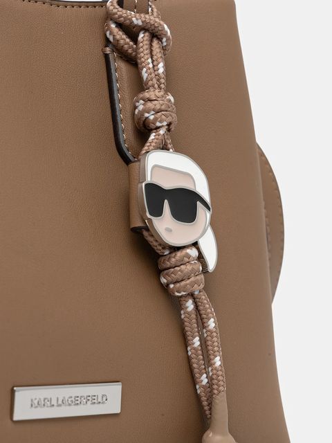 Karl Lagerfeld torebka IKON kolor brązowy B1W30003