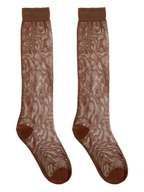 Marni sheer socks - Brown - zdjęcie produktu nr 1