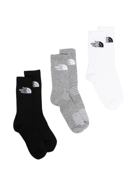 The North Face logo-detail socks (set of three) - Black - zdjęcie produktu nr 1