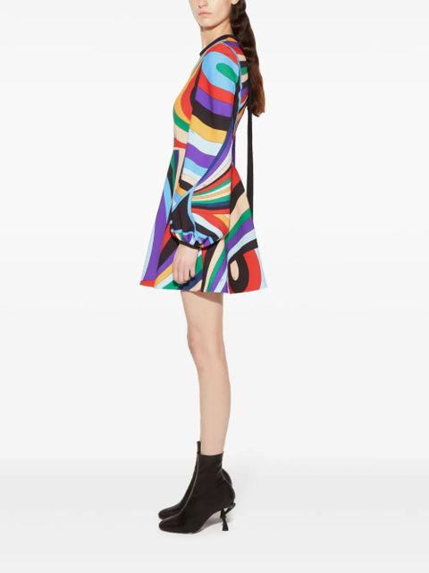 PUCCI Iride-print mini dress - 17