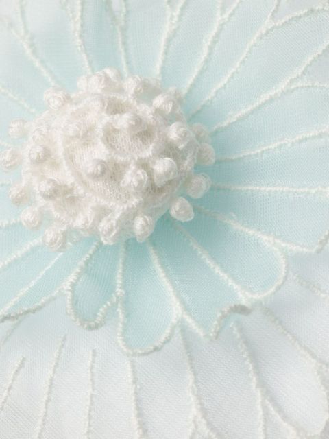 Prada guipure-lace bucket hat - White